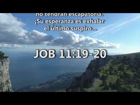 Job 11:19-20