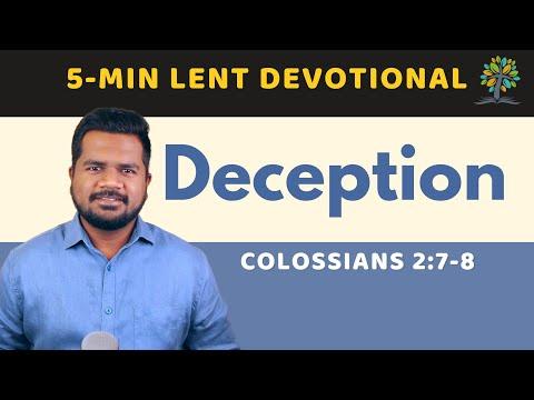 Lenten Devotional Ep 8 | THE FAITH |  Colossians 2:7-8  |  The Fruitful Life Devotional Ep 24