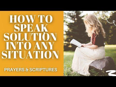 How To Speak Solution Into Any Situation | 1 Samuel 30, Psalms 18, 126 & Joel 2 :25-27