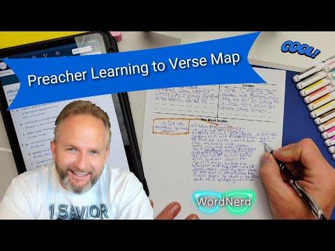 Teaching My Husband How to Verse Map | Bible Study Matthew 12:43-45