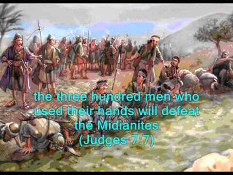 #1071- Gideon Defeats The Midianites - (Judges 7:1-22)