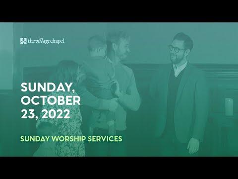 Worship Service:  Matthew 17:22-18:14  (The Village Chapel - 10/23/2022)