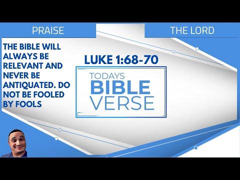 Blessed be the LORD God of Isreal | Luke 1:68-70
