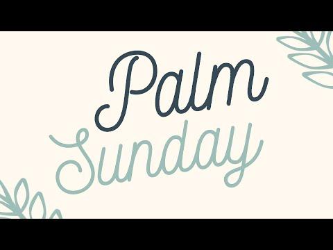 Palm Sunday: Worshipping Jesus on Palm Sunday ; Luke 19:28-40 - April 10th, 2022