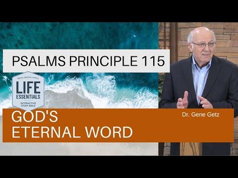 Psalms Principle 115: God's Eternal Word (Psalm 119:89-96)