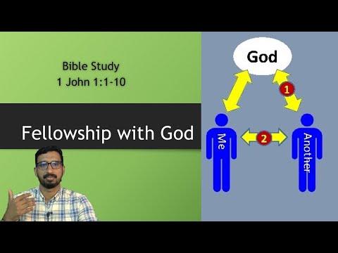 Bible Study 1 John 1:1-10 | Fellowship With God | Basil George