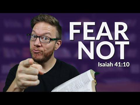 Fear Not Scripture - Isaiah 41:10 - Popular Bible Verses