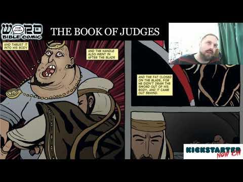 Judges 3:20-25 Bible Study with the Word for Word Bible Comic