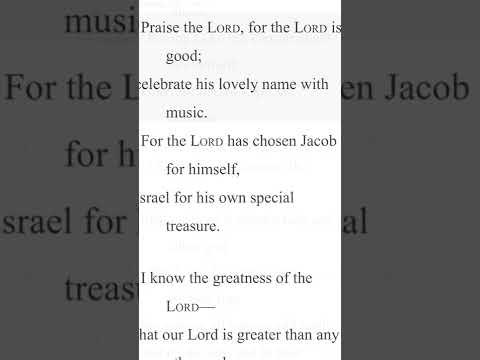 #psalms 135:1-3, 5-7, 13 #praiseandworship #praisethelord #praisegod #godisgreat #godisgood