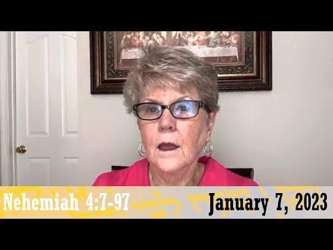 Daily Devotionals for January 7, 2023 - Nehemiah 4:7-9 by Bonnie Jones