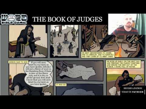 Judges 6:25-40 Bible Study with the Word for Word Bible Comic