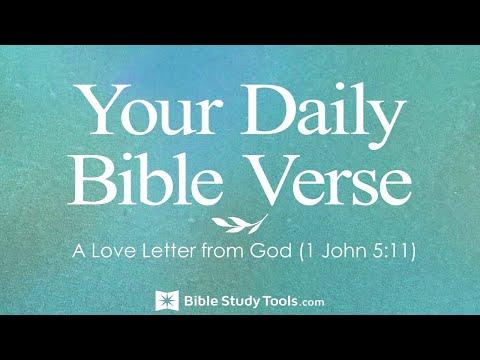 A Love Letter from God (1 John 5:11)