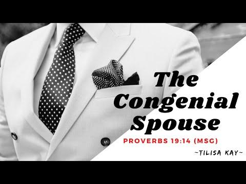 Prophetic Word: The Congenial Spouse | Proverbs 19:14 | Kingdom Marriage ????
