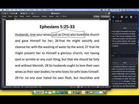 Midweek Bible Study - 2/17/21 - Ephesians 5:22-24
