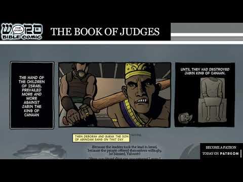 Judges 4:21-5:18 Bible Study with the Word for Word Bible Comic