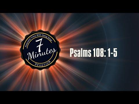 #Devotion #Psalms Psalms 108:1-5