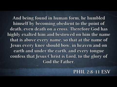 Philippians 2:8-11 Scripture Song