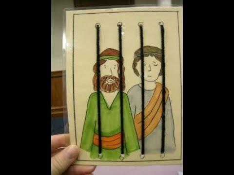 Acts 16:16- 40 - Paul and Silas in Jail (she earned a lot of money for the men who owned her)