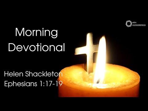 Morning Devotional - Ephesians 1:17-19