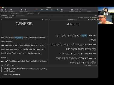 Bible Study w/ Pastor Tony Kim #1 - Genesis 1:1-7