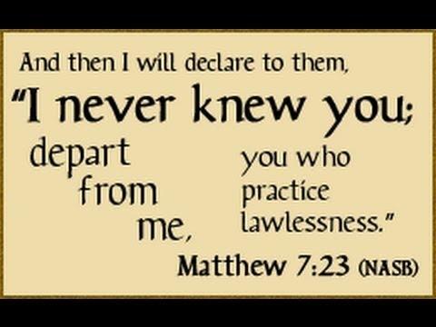 "Matthew 7:21-22 explained" - (Exegesis Vs. Eisegesis)