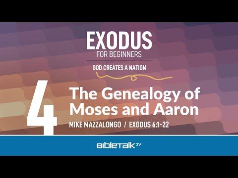Aaron Bible Study: The Genealogy of Moses and Aaron (Exodus 6:1-22) – Mike Mazzalongo | BibleTalk.tv