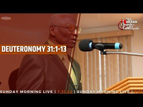 RCOG |07/31/22 |Sunday Online Experience | Deuteronomy 31:1-13