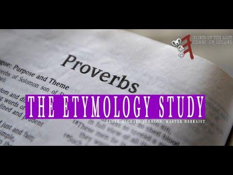 Understanding Proverbs, The Etymology Study #031 {Proverbs 4:8}