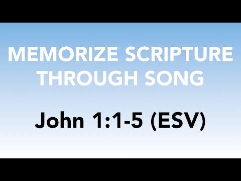 John 1:1-5 (ESV) - The Light of Men - Memorize Scripture through Song