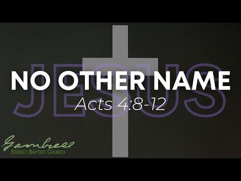 unApologetic Truths: No Other Name - Acts 4:8-12