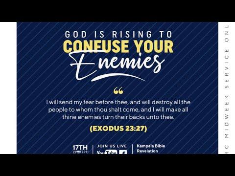 Thursday Midweek Service: God Is Rising To Confuse Your Enemies (Exodus 23:27)