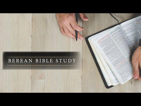 Berean Bible Study - 1 Peter 3:21 - "Baptism... now saves you" (Part 2)