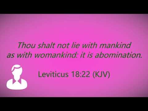 How to Interpret Leviticus 18:22