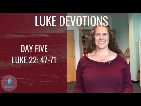 Daily Devotion Week 22: Luke 22:47-71