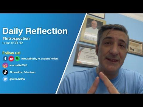Daily Reflection | Luke 6:39-42 | #Introspection | September 9, 2022