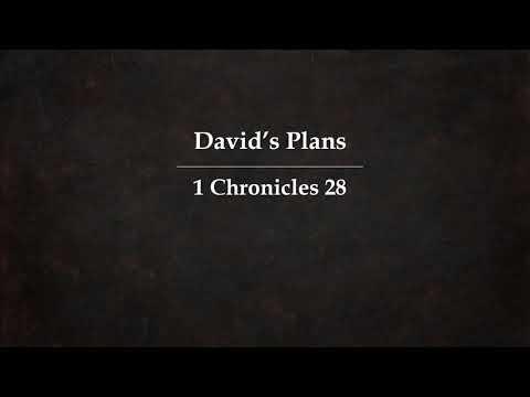 Invisible Church Video - 1 Chronicles 28:1-2