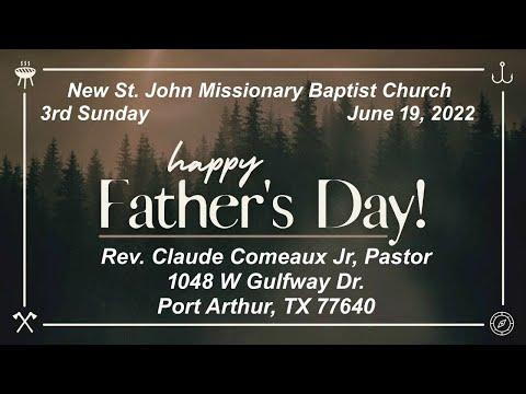 3rd Sunday, June 19, 2022  Acts 15: 25-26  Father's of the Faith