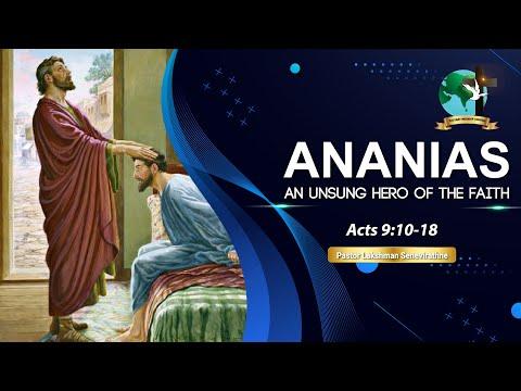 Ananias – An Unsung Hero of the Faith | Acts 9:10-18 | Pastor Lucky Seneviratne