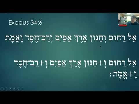 8.3 Exodus 34:6-7 (Hebrew Grammar)