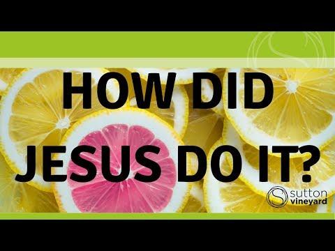 How Did Jesus Do It? – Acts 10:38, John 3:34, Colossians 1:19