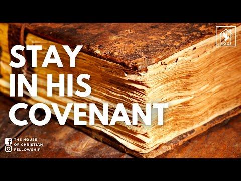 DAILY WORD-TO-GO Deuteronomy 29:9-15 "Stay in His Covenant"