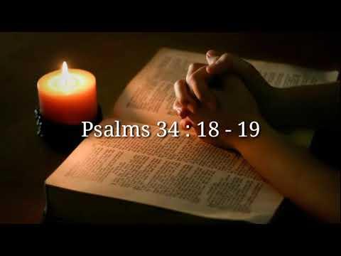 Inspirational Kuki  Bible verses || Psalms 34 : 18 - 19