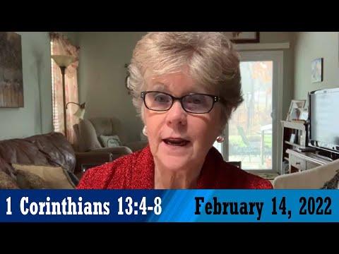Daily Devotional for February 14, 2022 - 1 Corinthians 13:4-8