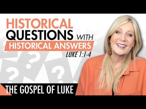 Luke 1:1-4 -Historical Questions with Historical Answers - Luke Lesson 1 -