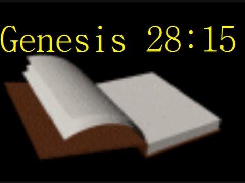 Genesis 28:15 -- Readings from the Holy Bible