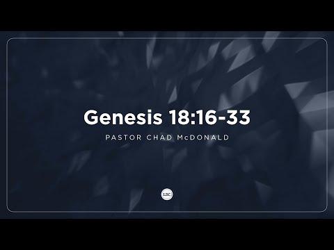 Intercessory Prayer: Genesis 18:16-33
