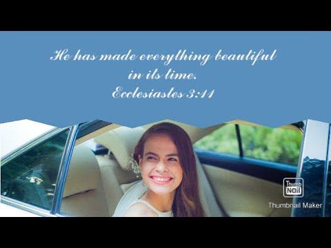 ECCLESIASTES 3:11 Memory verse | He has made everything beautiful |