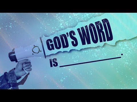 08.01.2021 - God's Word is a Blessing - Psalm 119:1-8 - Pastor Gary Derbyshire