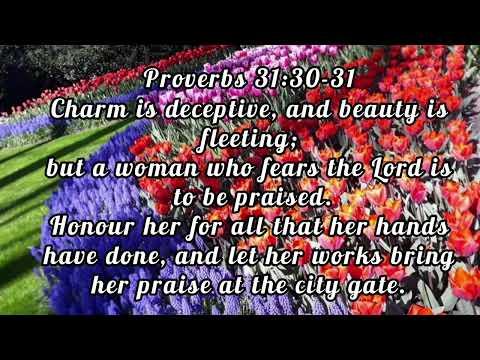 #PROVERBS 31:30-31 VERSE OF THE DAY #MY DAILY DEVOTION