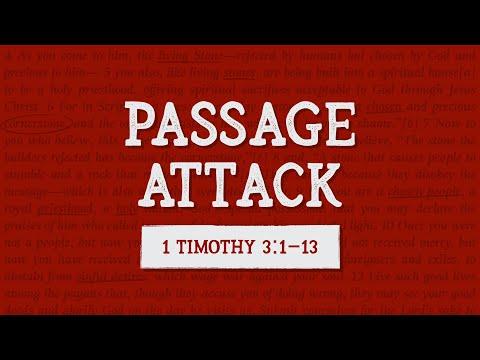 How to Analyze & Understand 1 Timothy 3:1-13 | Passage Attack